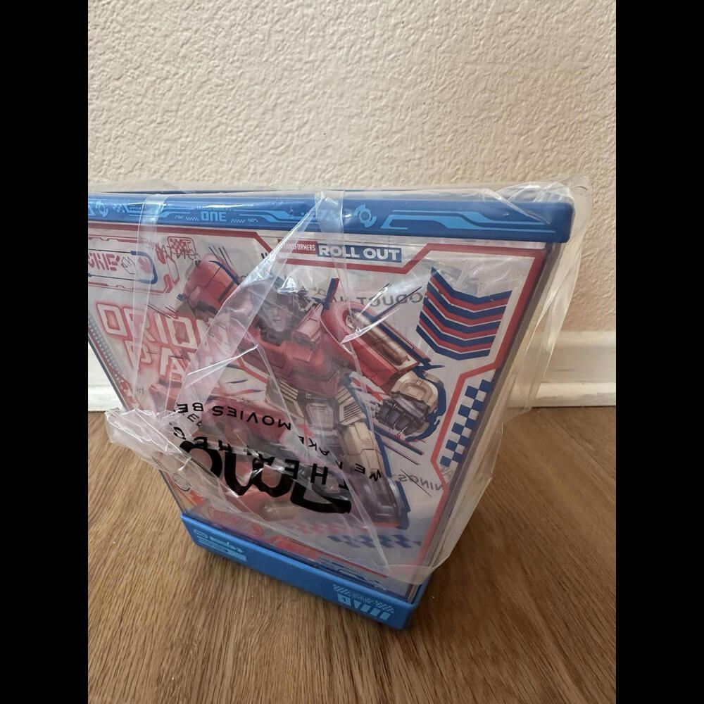 Transformers One AMC Exclusive light up Popcorn Bucket BRAND NEW In Plastic Wrap